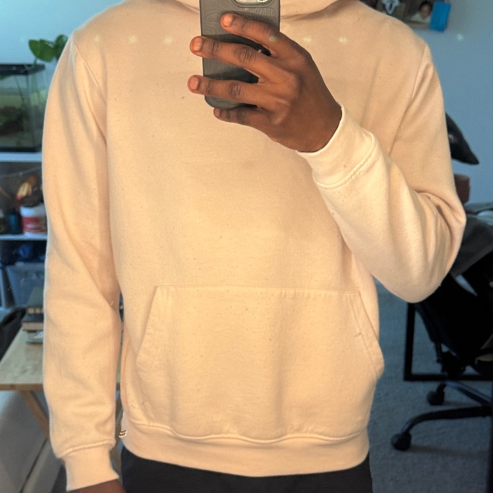 Men's Soft Cream Hoodie
